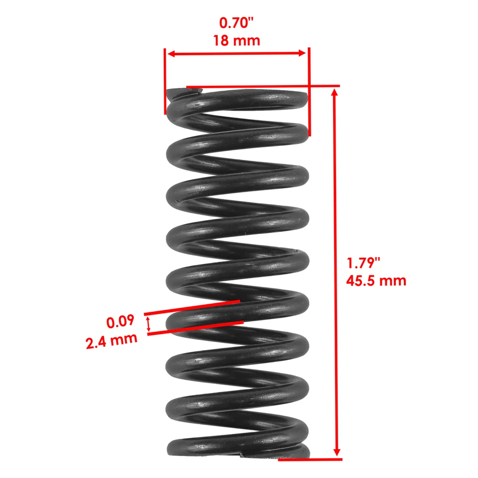 Kit de placas de acero de fricción de embrague y resorte para Kawasaki KX250F KX252 2008-2020 Foto 4 de 4