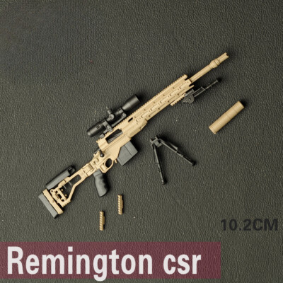 1/12 Scale Figure Weapon Remington CSR Mini Plastic Gun Fit