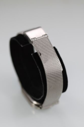 Montre unisexe Mathey Tissot double minuterie argent acier inoxydable St pile WR gris quartz - Photo 3 sur 6