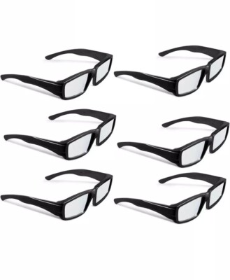 Solar Eclipse Glasses 2024 Approved (6 PACK) Plastic One size fits All
