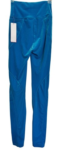 Legging taille haute Lilly Pulitzer Weekender Luxletic taille XXS UPF 50 Teal Bay neuf avec étiquette - Photo 2/8