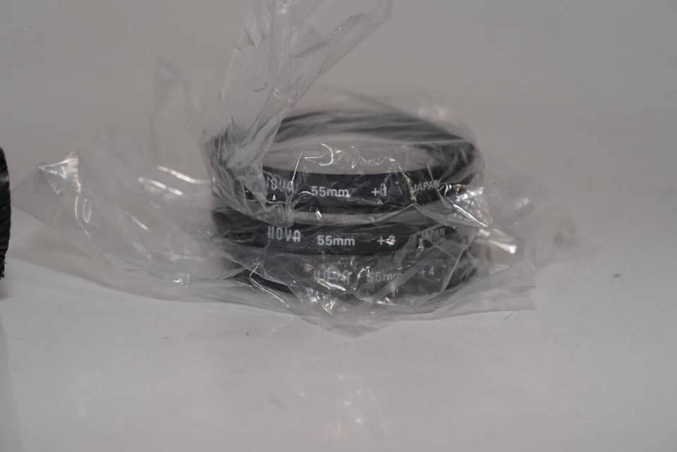 Hoya 55mm Close-Up Filter Set - +1, 2, and 4 Close Up Filters Unused - Image 2 of 3