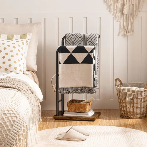 Handtuchständer Handtuchhalter Freistehend Handtuchleiter stehend mit 3 stangen - Bild 29 von 58