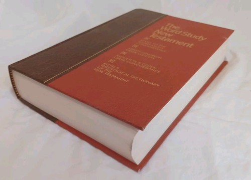 80's The WORD STUDY NEW TESTAMENT Bible HB Book ~Free Ship - Picture 8 of 13
