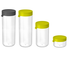 Vorratsdose mit Deckel Frischhaltedose [ ALFi® ] Vorrats Glas Dosen Frischhalte