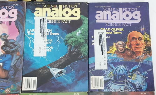 Analog Science Fiction Magazine1983 13 Issues Full Year - Picture 3 of 9