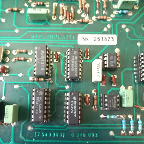 Piastra di controllo, elettronica per Thorens TD 535, 7540003, 7 540 003 - Foto 3 di 4