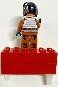 Lego Store Display Figure Star Wars Minifigure Resistance Pilot Poe Dameron 