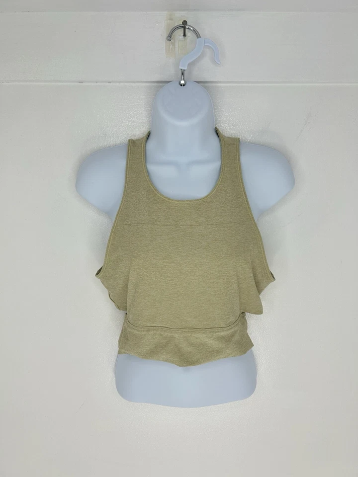 Sujetador deportivo Outdoor Voices Slashback talla grande cuello alto yoga gimnasio Foto 2 de 4