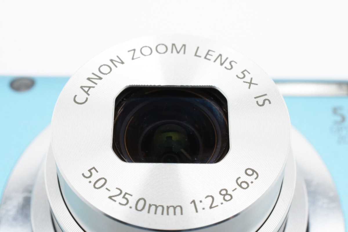 Canon PowerShot A2400 IS 青 Near MINT] Canon Power Shot A2400 IS Blue Digital Camera