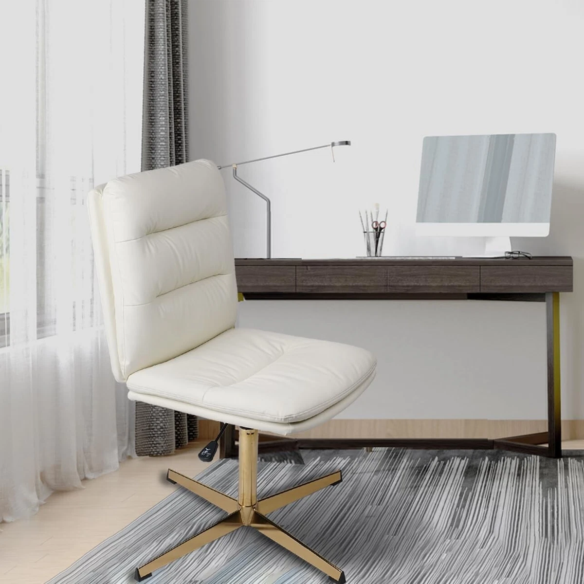 KLASIKA Ergonomic Office Chair for Heavy People Faux Leather