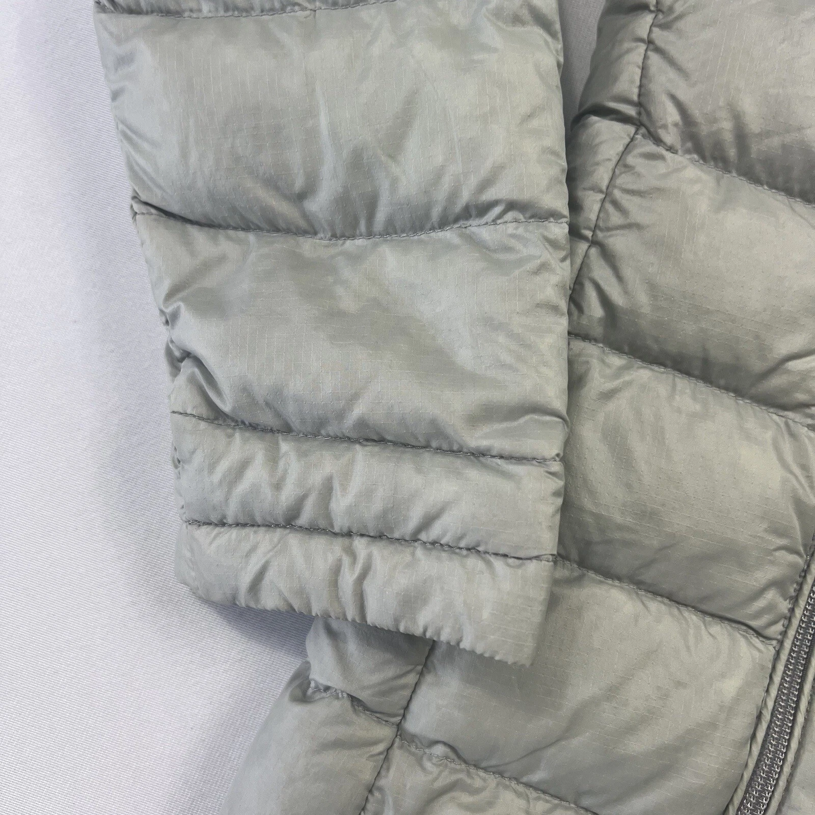 north-face puffer nylon hooded 550 goose down jacket