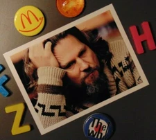 BIG LEBOWSKI Movie 2 Fridge Magnet Gift Set The DUDE Monopoly Deed Home Address