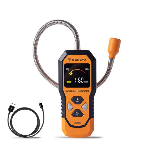 SENSY Rechargeable Natural Gas Methane Propane Leak Detector Combustible Sniffer - Picture 8 of 13