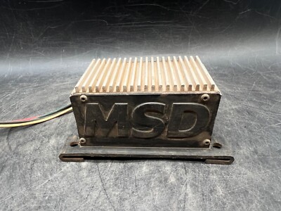 Vintage MSD Ignition System Spark Timing Computer Module Drag Racing 8738