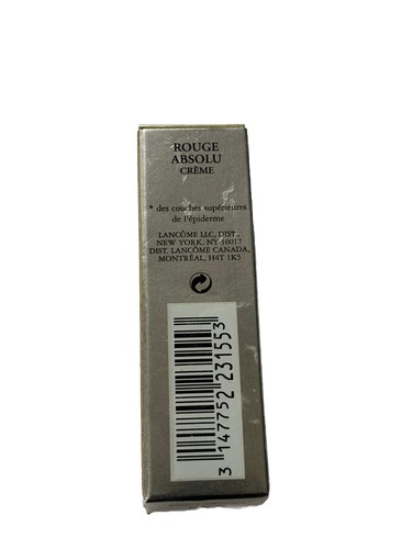 Lancôme Paris 155 Rouge Absolu Crème lipstick 155 orange toffee discontinued - Picture 3 of 6