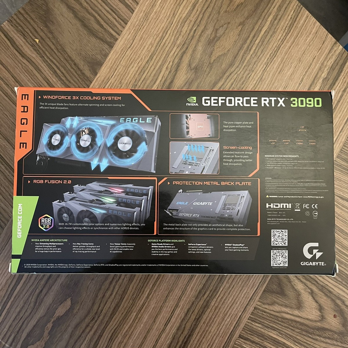 【新品・未開封】RTX 3090 EAGLE OC 24GB Amazon.com: Gigabyte GeForce RTX 3090 EAGLE OC 24G Graphics