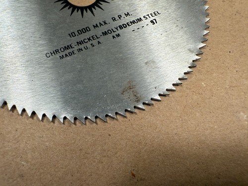 NEW Vintage Craftsman Kromedge 4" in Circular Saw Blade 9-32441 Ply Tooth USA - Picture 7 of 9