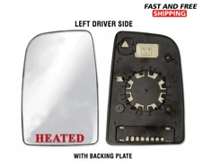 Freightliner Sprinter Door Mirror Upper Large Glass 250 250 Heated Left Driver