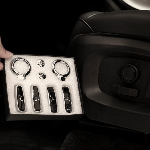 Copribottone regolazione sedile per Land Rover Range Rover Sport Velar Evoque - Foto 4 di 6