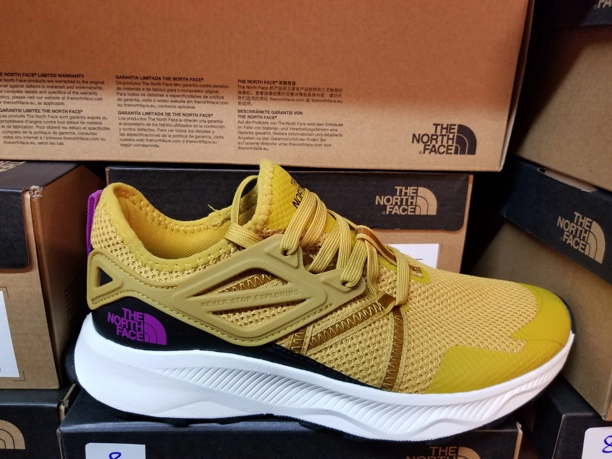 The North Face Women s Oxeye Hiking and Trail Shoes in Yellow New in box