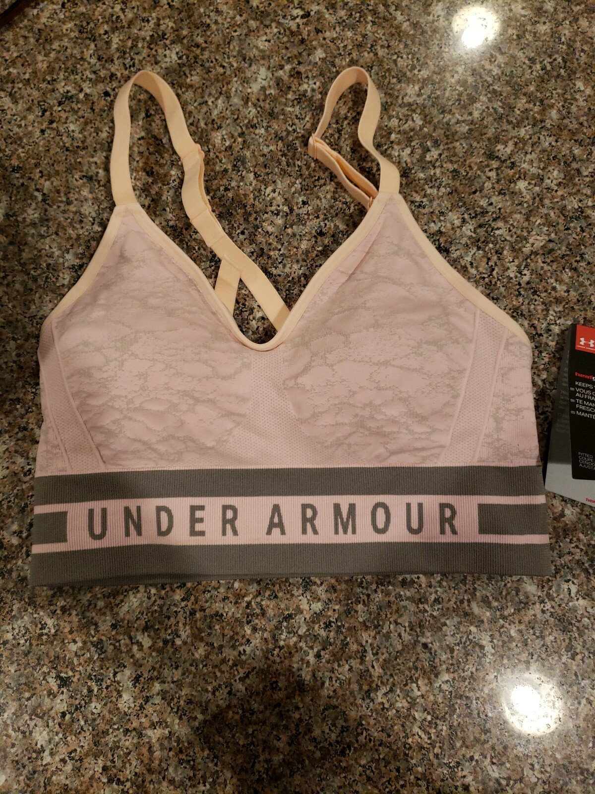 under armour women's seamless longline low sports bra