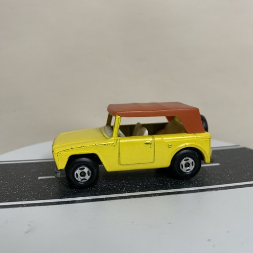 1969 Matchbox Superfast Lesney Field Car #18 Yellow w/Brown Top - 1:64 VTG VGC - Picture 2 of 18
