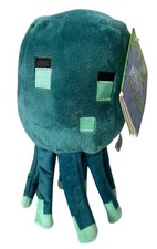 Minecraft Earth HE Glow Happy Explorer Squid Mojang Jinx w Tags Rare Plush 2020