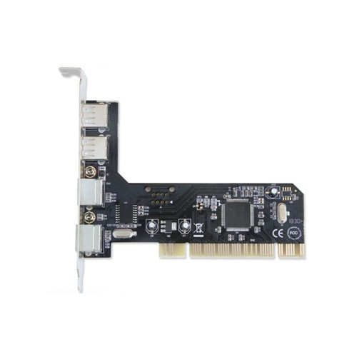 New PCI to PS2 PS/2 USB 2.0 For PC Keyboard Mouse Adapter Card Converter - Photo 7/9