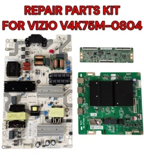 VIZIO V4K75M-0804 REPAIR PARTS KIT MAIN BOARD 21201-04298 POWER SUPPLY 60101-052