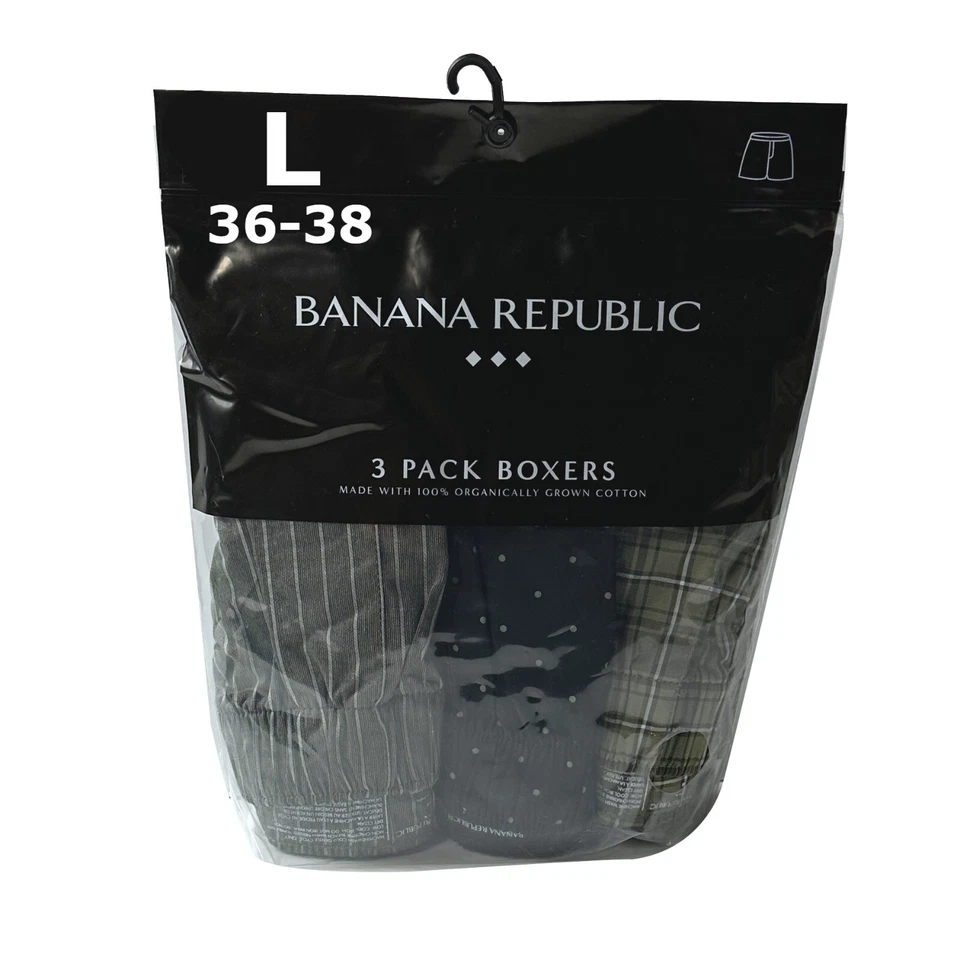 Calzoncillos boxer Banana Republic para hombre GRANDES oliva Foto 3 de 3