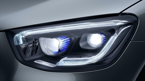 per MB W253 LCI GLC 2019 -... Copertura obiettivo faro lato sinistro + manuale - Foto 3 di 6