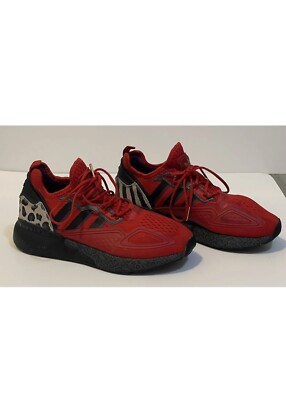 Adidas Mens Shoes ZX 2K Boost x Jalen Ramsey Size 6.5 ART H69050 Color Red