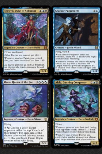 Talion, the Kindly Lord FAERIE Commander Deck Magic Cards MTG Ready-to-Play Alt - Picture 2 of 12