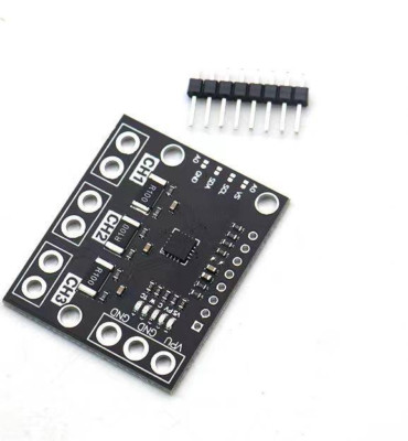 1PCS I2C INA3221 3 Channel Shunt Current Voltage Monitor Power Black
