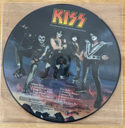 33 12" LP PICTURE DISC KISS DESTROYER - Picture 2 of 2