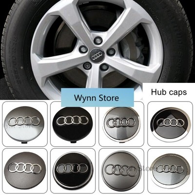4pcs 60 61 68 69 77mm Wheel rim center hub cover for Q5 Q7 A1 A3 A4 A6 A8 Hubcap