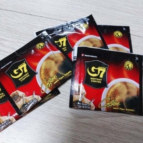 G7 Pure Black Instant Kaffee Vietnamesischer Kaffee von Trung Nguyen 200g (2g×100T) - Bild 4 von 5