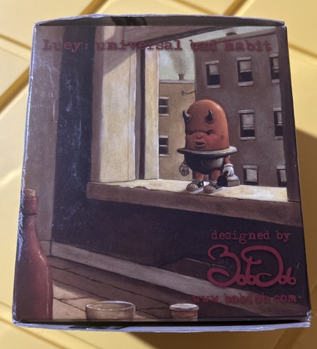 Bob Dob Luey Bad Habits Drinking Red Devil Strangeco Vinyl Figure - Picture 4 of 6