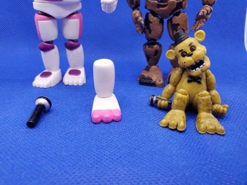 Five Nights At Freddy's FNAF Nightmare Funtime Freddy Figures Lot Funko 2016 image 5