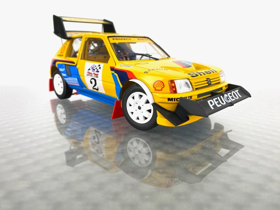 Solido 1:18 Peugeot 205 T16 #2 Pikes Peak 1987 Ari Vatanen 9063-01 - Bild 4 von 4