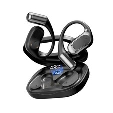Open Ear Headphones Bluetooth Wireless Over Ear Earbuds with Ergonomic Earhoo...