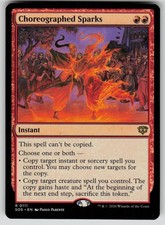 Choreographed Sparks Rare Secrets of Strixhaven 111 MTG Near Mint 2026
