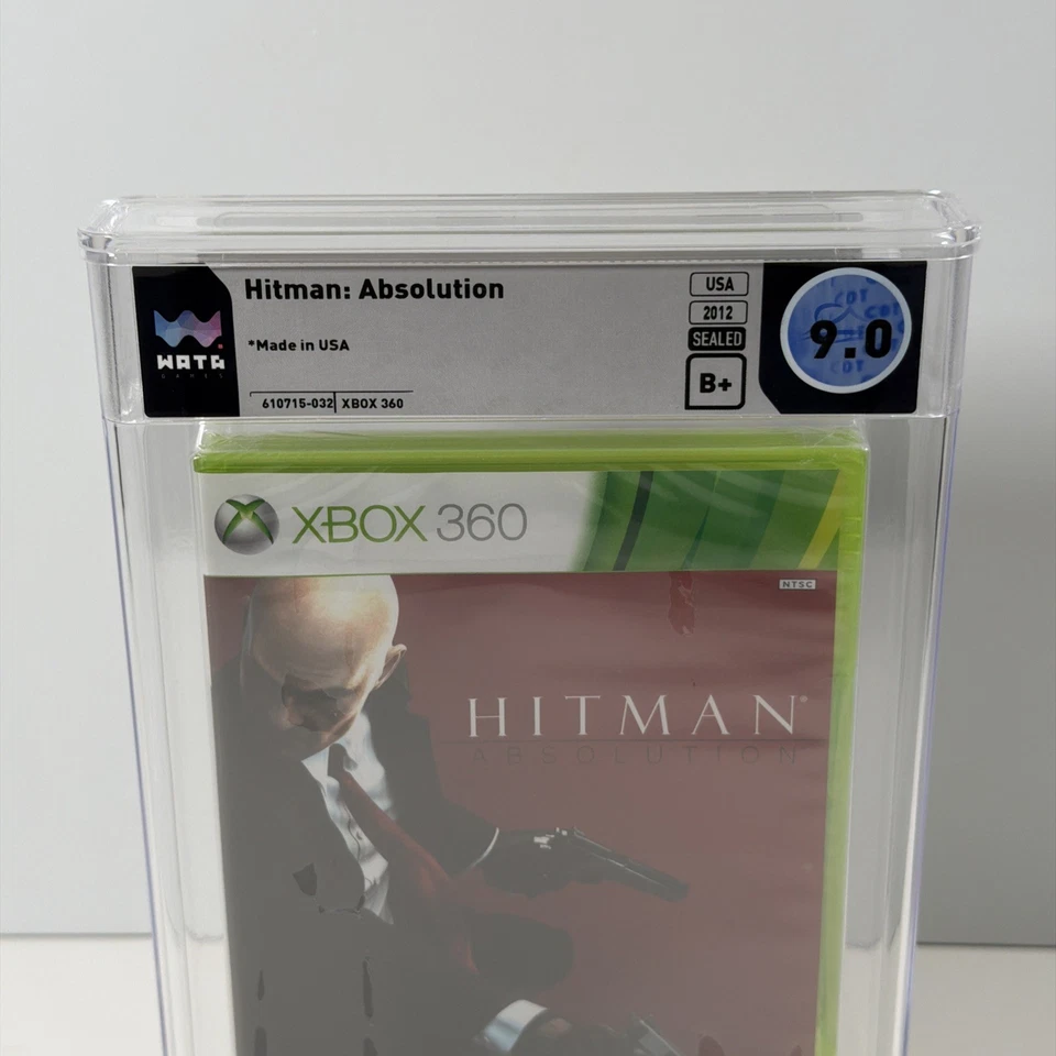 Hitman: Absolution (Microsoft Xbox 360, 2012) New Sealed WATA Graded 9.0 B+ - Image 2 of 4
