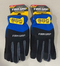 2x Firm Grip Tough Working Gloves - WorkMaste...
