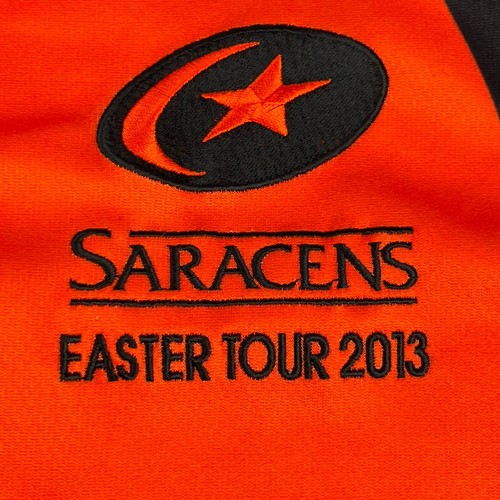 Sarazenen Rugby Trainingsshirt Medium Easter Tour 2013 Opro 360 IBB Make Happy - Bild 13 von 16