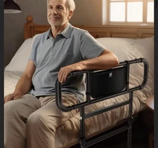 Bed Rails for Elderly Adults Safety Foldable Heavy Duty Bed Assist 4-8” Mattress