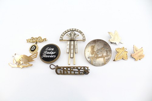 Assorted Pin Badges Lapel Pins Plated Decorative Floral Enamel