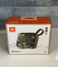 JBL Go 4 Portable Waterproof Bluetooth Speaker - Squad Camouflage Brand New