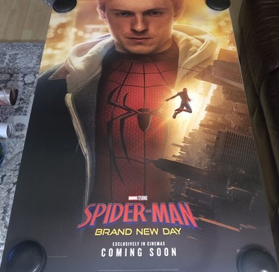 SPIDER-MAN BRAND NEW DAY Original DS Double Sided 27x40 Movie Poster Marvel NM B